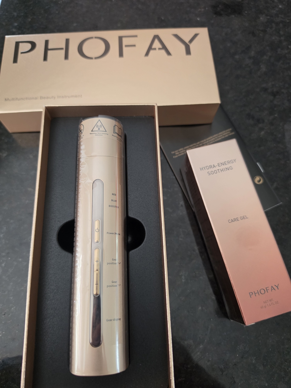 Rose Gold Multifunctional Beauty Device